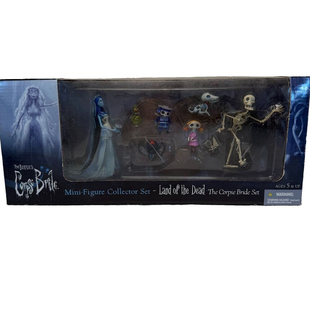 Corpse Bride Land of the Dead The Corpse Bride Set Figure NIB